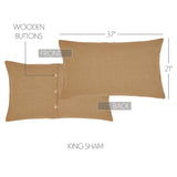 Baxter Burlap Natural Sham