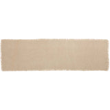 Burlap Vintage Fringed Table Runners-Lange General Store