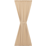 Burlap Vintage Tan Door Panel Curtain-Lange General Store