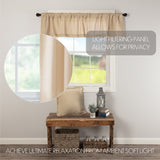 Baxter Burlap Vintage Valance