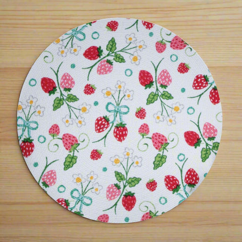 Berry Basket Braided Placemat-Lange General Store