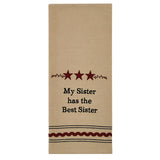 Best Sister Dishtowel-Lange General Store