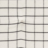 Black Windowpane Check Chair Pad-Lange General Store