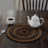 Blackstone Farm Braided 15" Trivet Set of 3 – Rustic Farmhouse Kitchen Styling