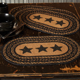 Blackstone Farm Star Braided Placemats - Set of 6
