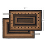 Blackstone Farm Star Collection Jute Rugs - Rectangle-Lange General Store
