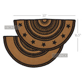 Blackstone Farm Star Half Circle Rug