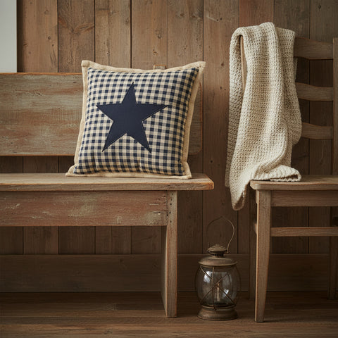 Blackstone Farm Star Pillow 12x12-Lange General Store