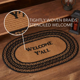Blackstone Farm Welcome Y'all Oval Rug-Lange General Store