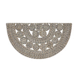 Blended Pebble Indoor/Outdoor Braided Half Circle Rug-Lange General Store