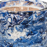 Blown Glass Tumbler Candle - Wind Blue-Lange General Store