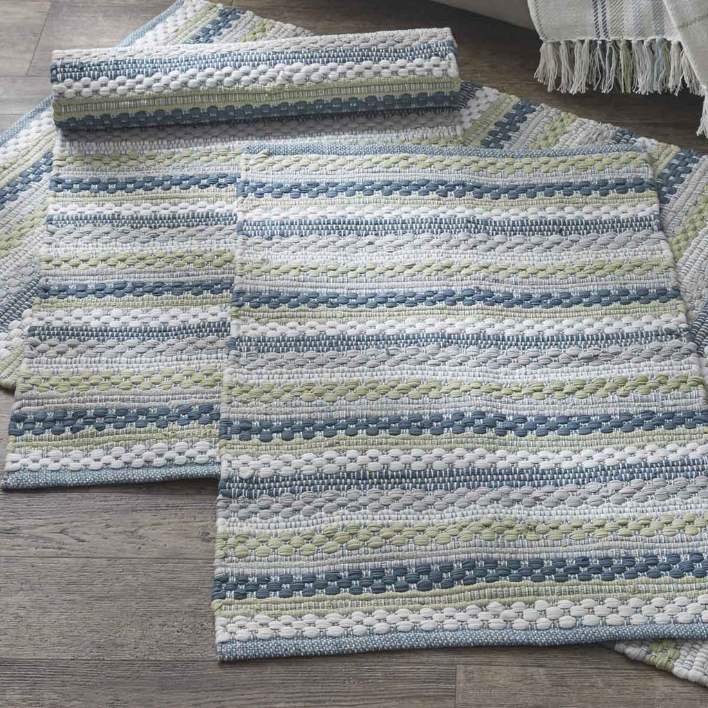 Blue Celadon Rag Rug – Lange General Store