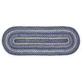 Blue Falls Braided Table Runner-Lange General Store