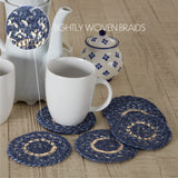 Bluefalls Braided Coaster Set of 6