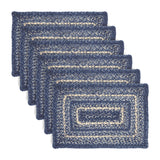 Bluefalls Braided Placemats Set of 6