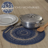 Blue Falls Braided Trivet 15"-Lange General Store