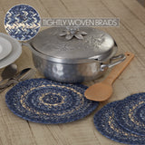 Bluefalls Braided Trivet 8" Set of 3