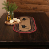 Boone Trace Moose Braided Table Runners-Lange General Store
