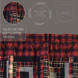 Boone Trace Patchwork Valance