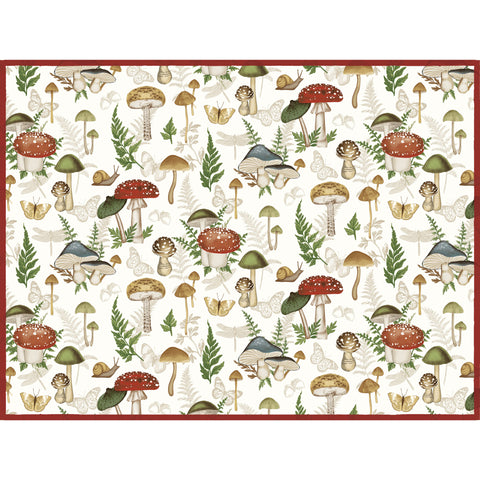 Botanical Mushrooms Drying Mat-Lange General Store