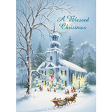 Boxed Christmas Cards - A Blessed Christmas-Lange General Store