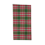 Boxwood & Pine Plaid Cotton Cloth Napkins Set of 4