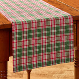 Boxwood & Pine Plaid Table Runners