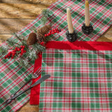 Boxwood & Pine Plaid Table Runners