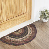 Brick Raven Collection Braided Rugs - Oval - Lange General Store