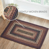 Brick Raven Collection Braided Rugs - Rectangle-Lange General Store