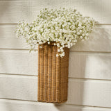Brinkley Vase Rattan Wall Basket