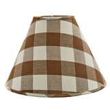Buffalo Brown Check Lamp Shade