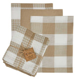 Buffalo Check Dish Towel and Cloth Set - Choice of Color - Lange General Store