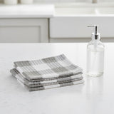 Buffalo Grey Check Dishcloth Set-Lange General Store