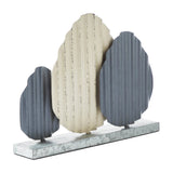 Bunny Hop Corrugated 3 Metal Eggs w/ Base-Lange General Store