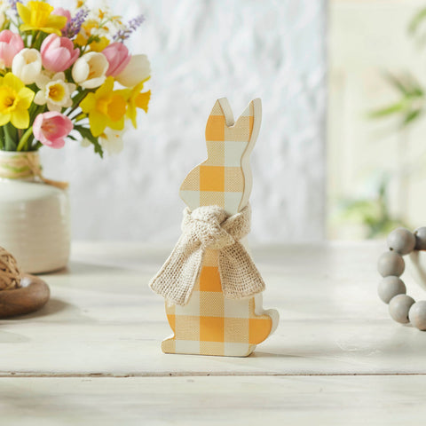 Bunny Hop All Ears Honey Check Bunny-Lange General Store