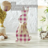 Bunny Hop All Ears Lavender Check Bunny 13"-Lange General Store