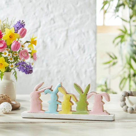 Bunny Hop Wooden 5 Bunny Silhouettes-Lange General Store