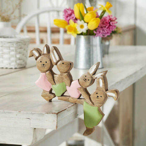 Bunny Hop Wooden Bunnies Playtime-Lange General Store