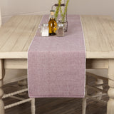 Burgundy Ribbed Table Runners-Lange General Store