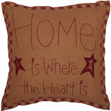 Ninepatch Star Home Pillow-Lange General Store