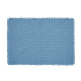 Burlap Blue Placemats-Lange General Store