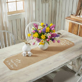 Celebrate Grace Burlap Happy Easter Table Runners-Lange General Store