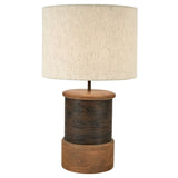 Rustic Wood Lamp-Lange General Store