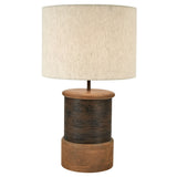 Rustic Wood Lamp-Lange General Store