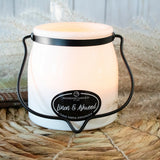 Butter Jar Candle - Linen & Ashwood-Lange General Store