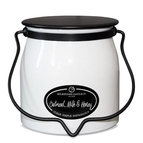 Butter Jar Candle - Oatmeal Milk & Honey-Lange General Store