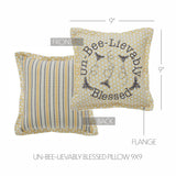 Buzzy Bees Un-Bee-Lievably Blessed Pillow-Lange General Store