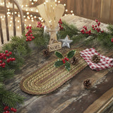 Cabin Patch Braided Table Runners-Lange General Store