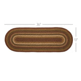 Cabin Patch Braided Table Runners